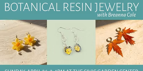 Botanical Resin Jewelry