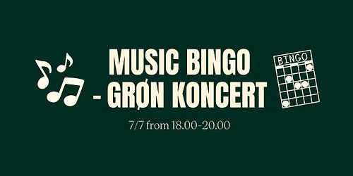 Music Bingo - Gr\u00f8n Koncert