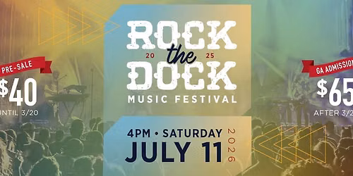 Rock the Dock Music Festival 2026