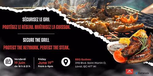 S\u00e9curisez le gril. Restez prot\u00e9g\u00e9. | Secure the Grill. Stay Protected.