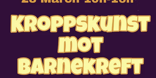 kroppskunst mot Barnekreft 