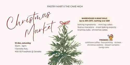 Christmas Market: Warehouse & Bake Sale