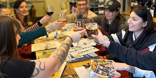 Collage and Wine in Vineria di via Stradella