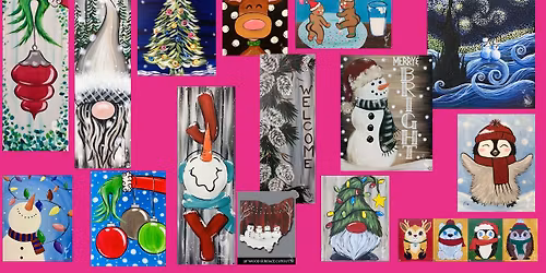 Winter paint and sip events