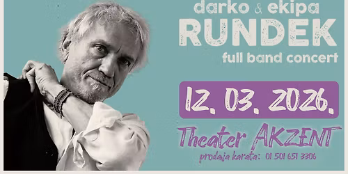 Koncert DARKO RUNDEK & Ekipa