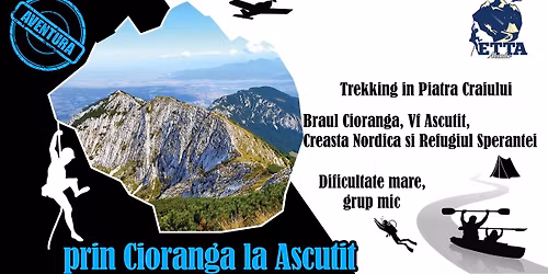 Piatra Craiului: prin Braul Cioranga in Creasta Nordica