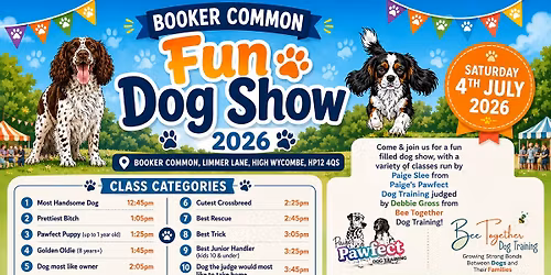 Booker Common Fete Fun Dog Show