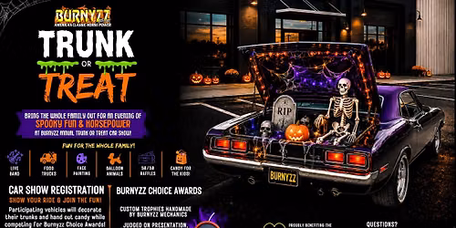 BURNYZZ TRUNK OR TREAT 2026
