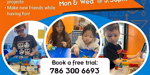 Weekly Robotics & Coding Paid Classes for Kids (Ages 5+)