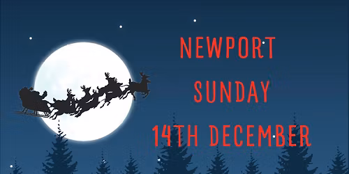 Newport Santa sleigh