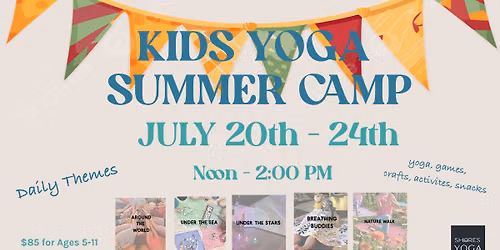 Kids Yoga Summer Camp