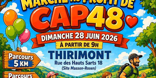 Marche au profit de CAP48