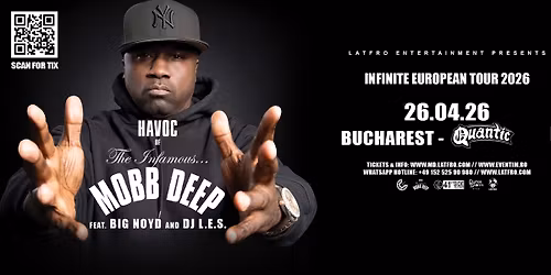 MOBB DEEP HAVOC w\/ BIG NOYD & DJ L.E.S. - 26.04.2026 | Quantic