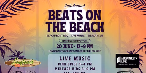 2nd Annual Beats on the Beach @ Longboards Oceanfront Grille