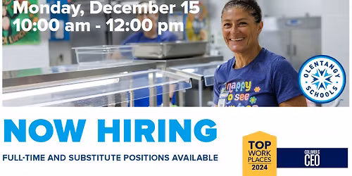 Olentangy Schools Interview Day - full time and substitute positions