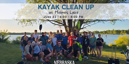 Kayak Clean up at Holmes Lake