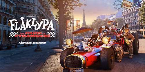 Fl\u00e5klypa - Fra Paris til pyramidene - kommer p\u00e5 kino fra 25. desember \ud83c\udfc1\ud83c\udfa5