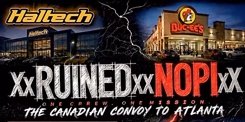 Convoy to NOPI NATIONALS \/ Haltech Event