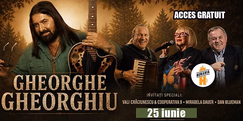 Gheorghe Gheorghiu & Friends LIVE @ Ber\u0103ria H | Mirabela Dauer, Vali Cr\u0103ciunescu & more