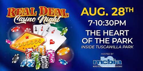 Casino Night at The Heart of The Park with MCBIA