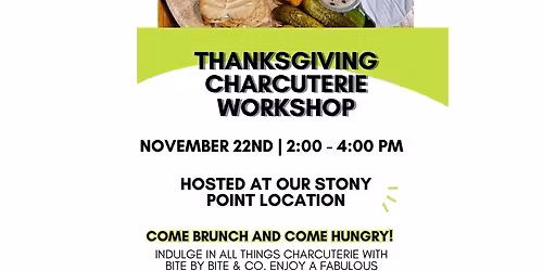Thanksgiving Charcuterie Workshop