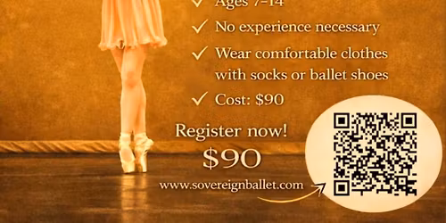 Ballet Workshop for NEW DANCERS
