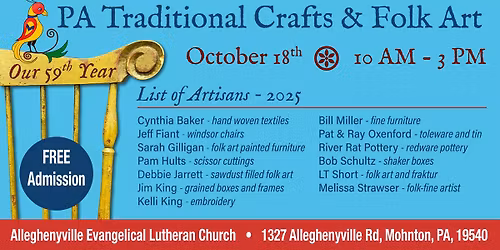 PA Traditional Crafts & Folk Art