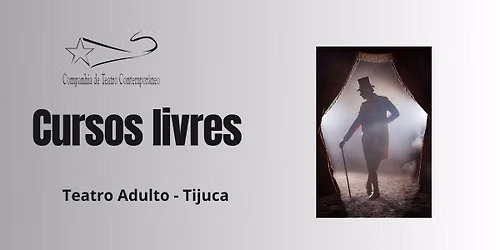 Cursos livres de teatro na Tijuca