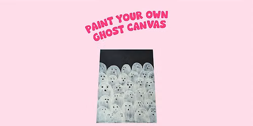Paint your own ghost canvas