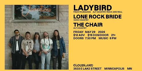 Ladybird, Lone Rock Bride, The Chair 
