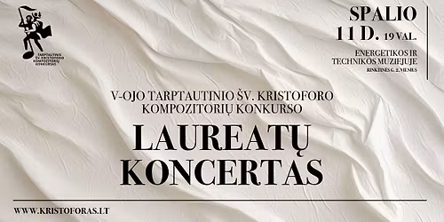 V-OJO TARPTAUTINIO KOMPOZITORIŲ KONKURSO LAUREATŲ KONCERTAS