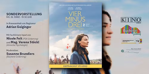 VIER MINUS DREI - In Anwesenheit von Regisseur Adrian Goiginger