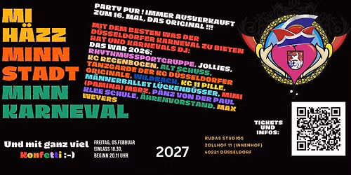 Mi H\u00e4zz Minn Stadt Minn Karneval 2027