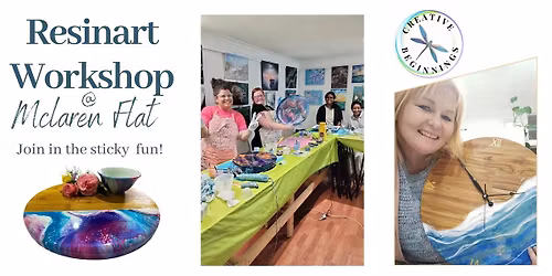 Resinart Workshop - perfect for beginners