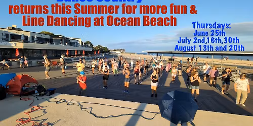 Line Dancing at Ocean Beach