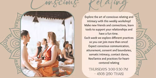 Liberating Love- Conscious Relating workshop for singles and couples