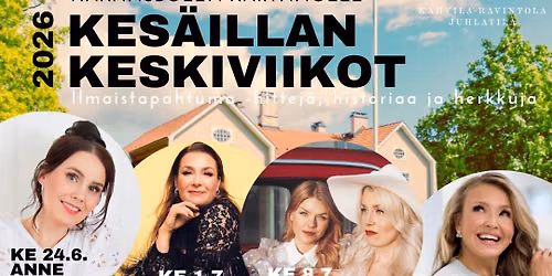 H\u00e5kansb\u00f6len Kes\u00e4illan Keskiviikko - Ke 1.7. Irina