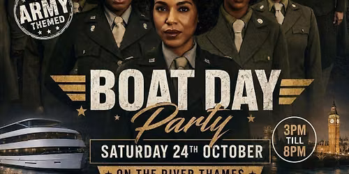 ARMY THEMED BOAT DAY PARTY 