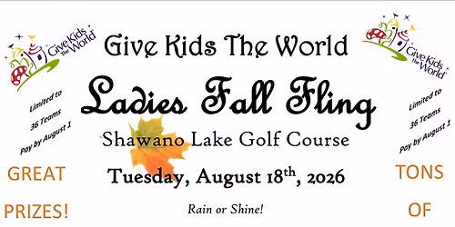 Ladies Fall Fling Golf Outing