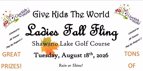 Ladies Fall Fling Golf Outing