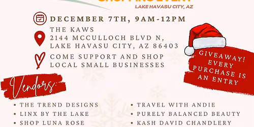 Small Business Shopping Event