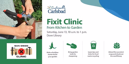 San Diego Fixit Clinic in Carlsbad