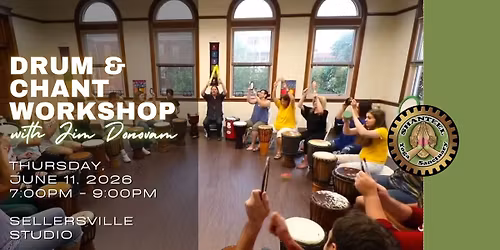 Drum & Chant Workshop with Jim Donovan
