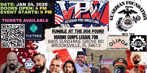Veteran Pro Wrestling Rumble at The Dog Pound