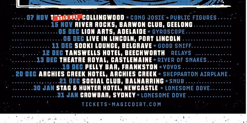 Magic Dirt - Crowbar Sydney