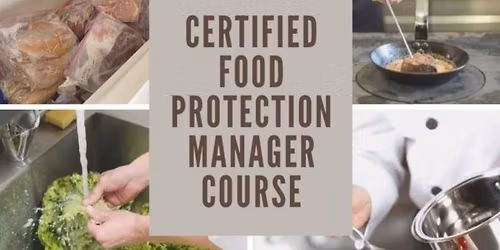 Certified Food Protection Manager Course