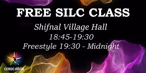 FREE SILC Class with Maja - Shifnal Village Hall