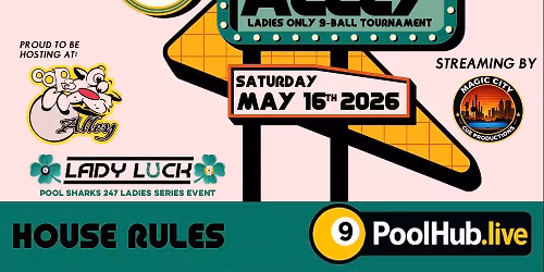 Showtime at the Alley - Ladies only 9-Ball at Oops Alley Pace, FL