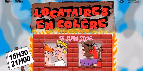 \ud83d\udd25F\u00caTE DES LOCATAIRES EN COL\u00c8RE\ud83d\udd25