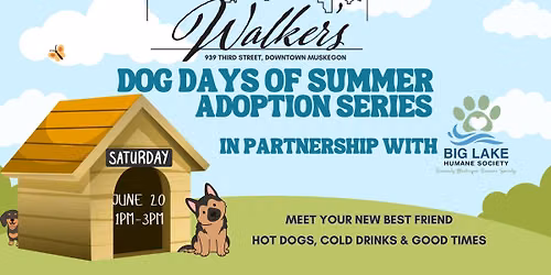 Dog Day of Summer Adoption Series with Big Lake Humane Society